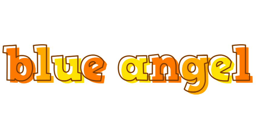 Blue Angel desert logo